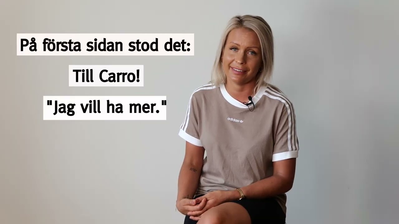 Min väg till Gud - Carolina