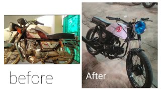cd100 bike modification and restoration