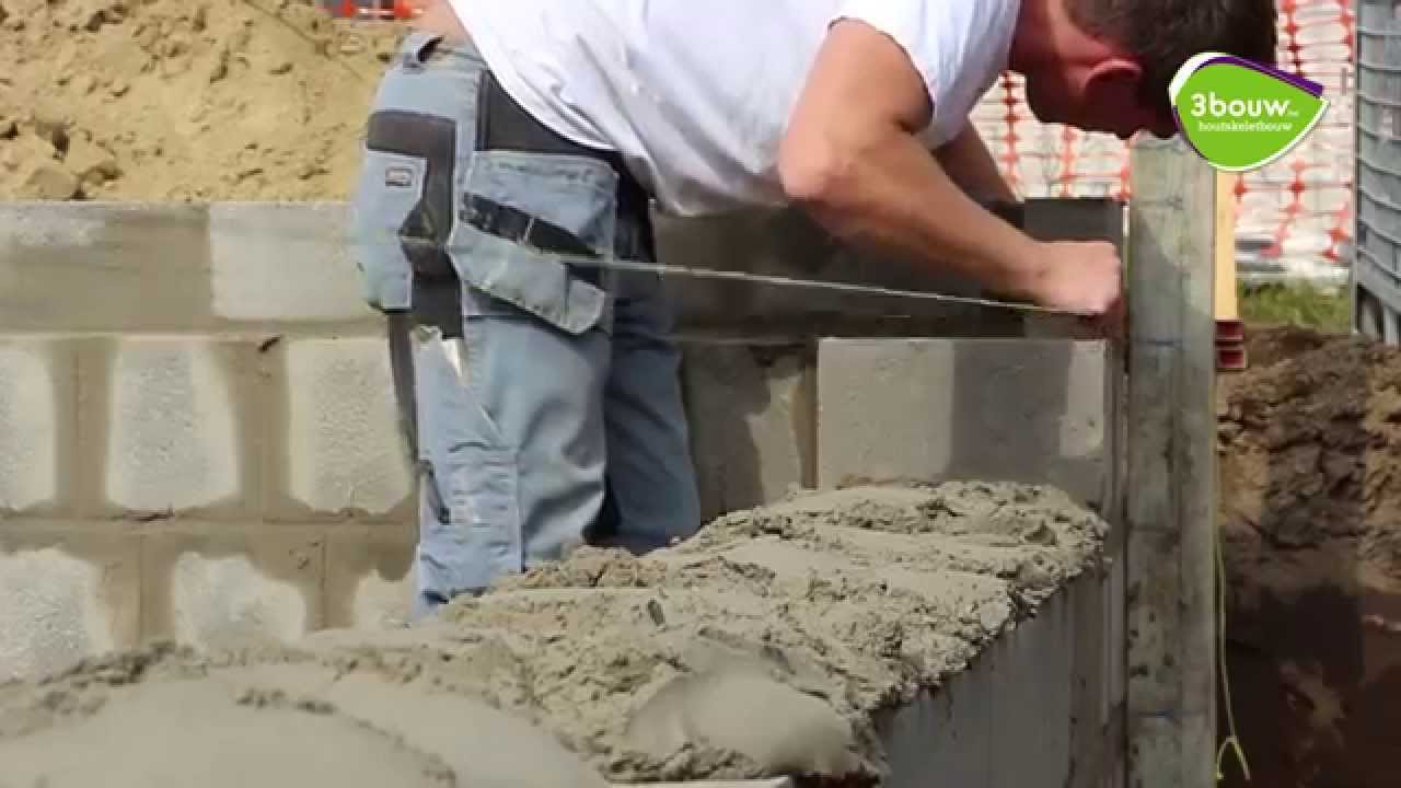 3bouw houtskeletbouw - Plaatsing van fundering