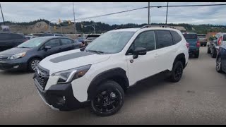 2022 Subaru Forester Wilderness Crystal White Pearl 22FR7478