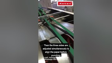 CK 420 Hole Punching Machine