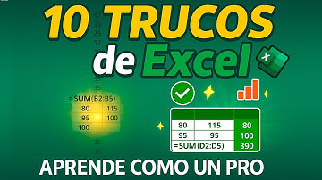 Aprende Excel como un PRO: 10 Trucos que te Harán Ver como Experto