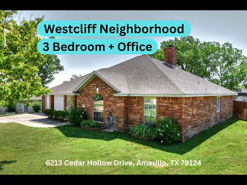 6213 Cedar Hollow Drive, Amarillo, TX home video tour