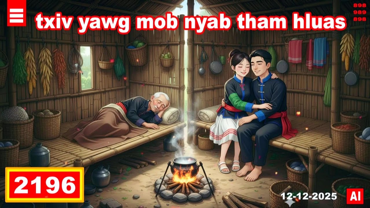 Даб Хайс Хмонг - 2196 - 12.12.2025 Отец и сын говорят о своих парнях, невестке, снохе.