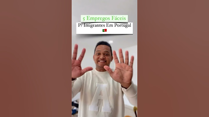 Os 5 empregos mais fáceis para recém chegado em #portugal #moraremportugal #imigrantebrasileiro 🇵🇹