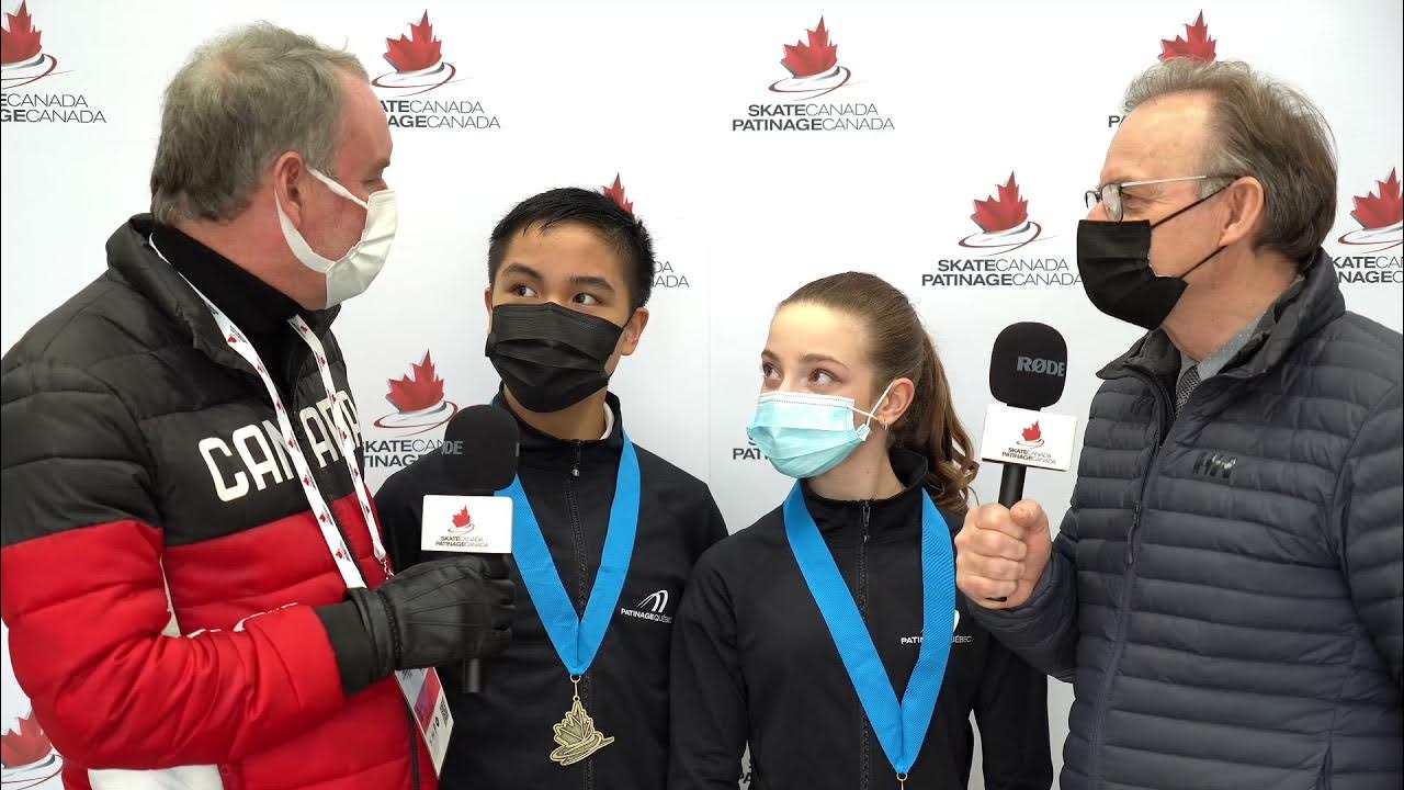 2022 Skate Canada Challenge PreNovice Ice Dance Champions / Défi
