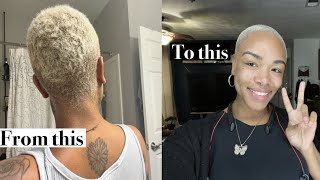 BLACK GIRL BUZZ CUT | GOING BALD?!