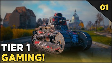Tier 1 Gaming! - The Grind #1 - World of Tanks