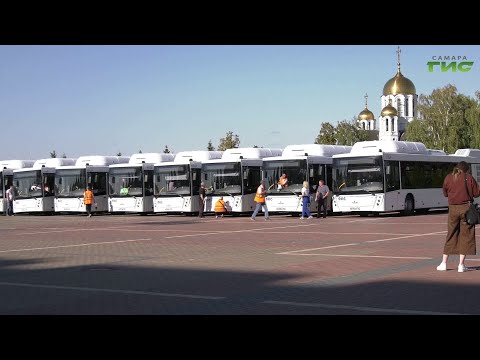 В Самаре на маршруты вышли 50 новых автобусов