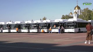 видео: В Самаре на маршруты вышли 50 новых автобусов картинка: В Самаре на маршруты вышли 50 новых автобусов