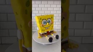 SpongeBob cake! How did it turn out? #cake #cartooncake