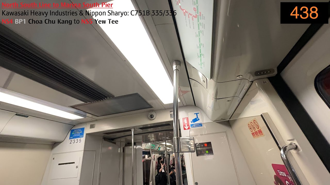 ⁴ᴷ [Welcome from MIA?] SMRT Trains, NSL Train Ride [CCK → Yew Tee ...