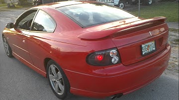 2004 torquer v2 cammed GTO sound clip after tune.