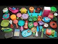 4 minutes satisfying unboxing with modern kitchen set toys | ASMR video