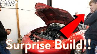I Surprise A Subscriber With a Big Build On His 4th Gen Pontiac Trans Am!