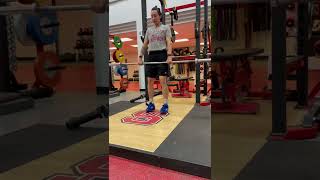 Barbell Complex (RDL/High Pull/Muscle Clean/Front Squat)