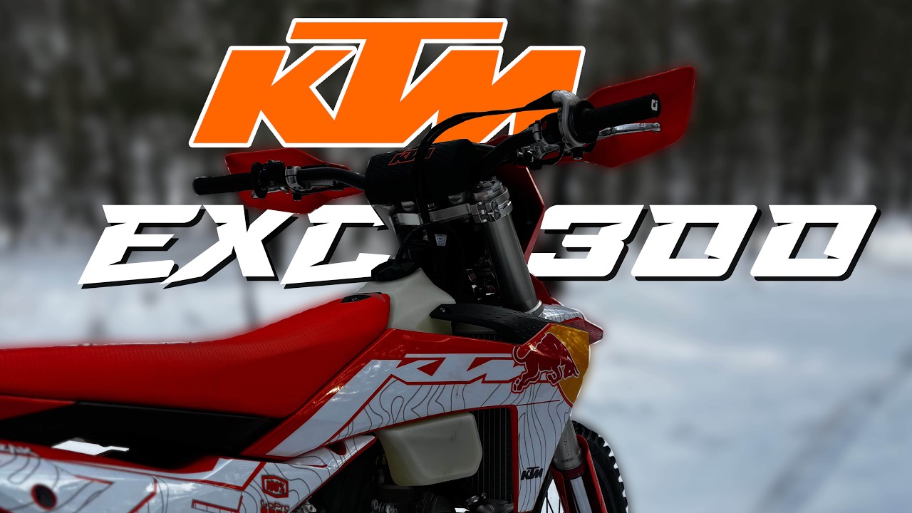 Pierwsze testy KTM EXC 300 2024 TBI