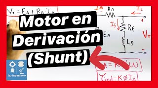 ✅MOTOR SHUNT (MOTORES CD) |BIEN EXPLICADO!!| MÁQUINAS ELÉCTRICAS