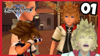 Kingdom Hearts 2 FM Two Idiots, One Controller (critical mode) Part 1