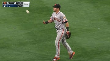 SF@SD: Panik dives for catch, Casilla earns the save