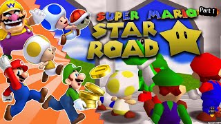 Super Mario 64 Multiplayer Star Road: Part 1 | 5 Players
