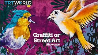 Street Art vs. Graffiti