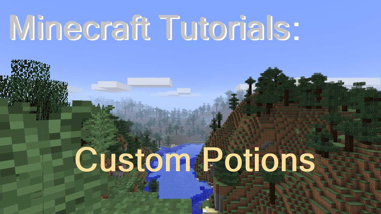 Custom Potions (1.13 - Latest) - YouTube