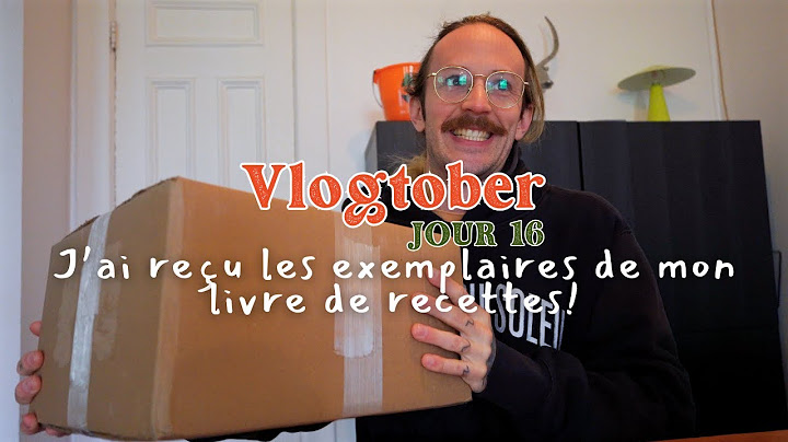 🍂J'ai ENFIN reçu les exemplaires de mon livre de recettes! Je CAPOTE! | VLOGTOBER #16