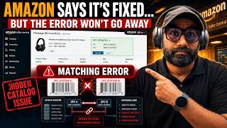 Stop Getting Amazon Matching Errors | The Real Reason Why