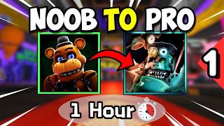 Day #1 - The Journey Begins | NOOB to PRO in Five Nights TD 2 (FNTD2) BUT I only have 1 Hour!
