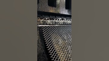 Heavy duty expanded metal mesh #expandedmetal #expandedmetalmesh #satisfying #shorts #expandedmesh