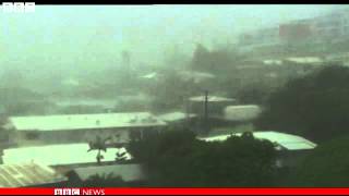 BBC News Calamity warning as cyclones hit Australia coastline