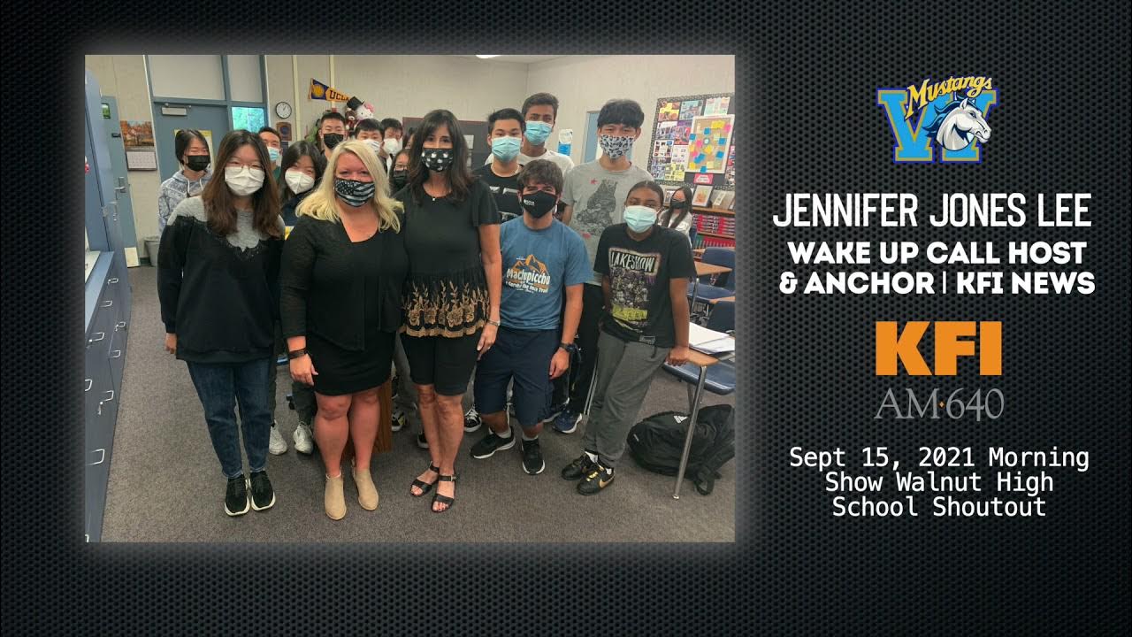 KFI Host, Jennifer Jones Lee, Visits WHS - YouTube