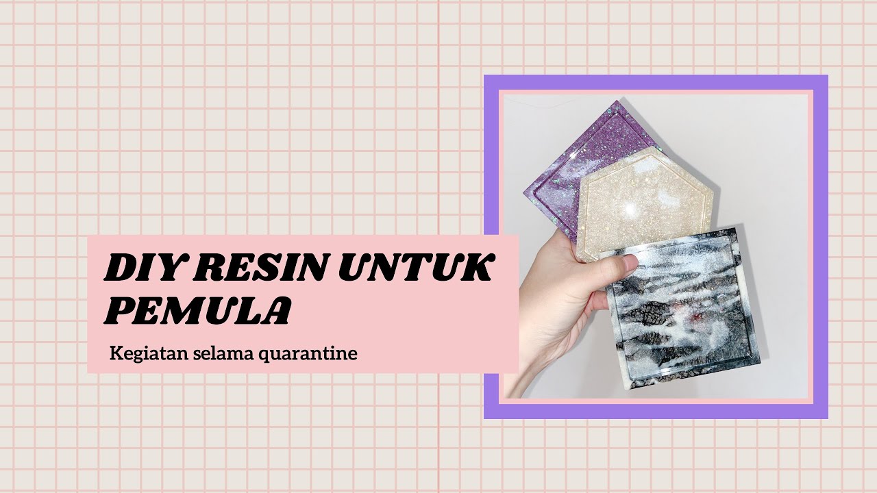 DIY RESIN UNTUK  PEMULA  TRAY AESTHETIC  REGINA 