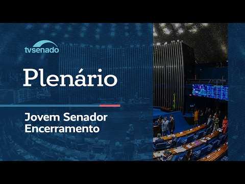 Ao vivo: Jovens Senadores analisam e votam projetos – 21/8/26