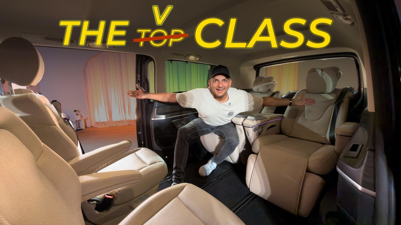 New Mercedes-Benz V-Class First Impressions | Gagan Choudhary