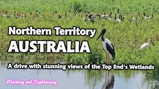 DARWIN NORTHERN TERRITORY AUSTRALIA 🇦🇺 🚗DRIVING TOUR WITH STUNNING VIEWS OF THE TOP END'S WETLANDS🪃