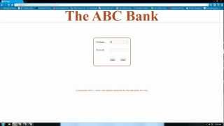 My Online Banking System Using JSP & Servlets : First Look
