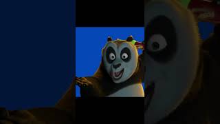 Tai Lung Charges at Po Blue Screen
