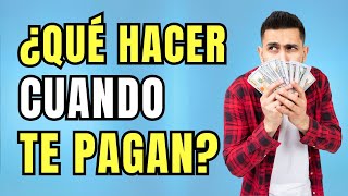 ¿Qué hacer cuando te pagan? | Andres Gutierrez