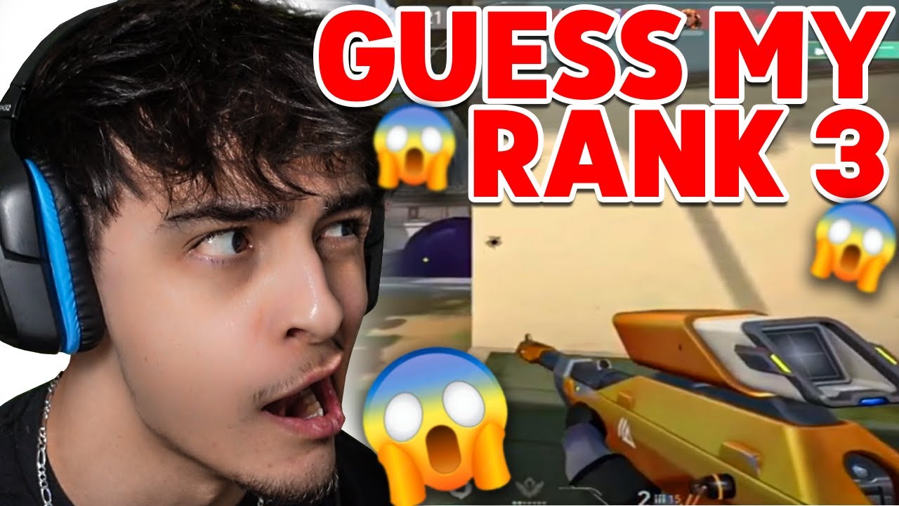 GUESS MY RANK 3 JE ME SUIS FAIT PRANK SUR LES CLIPS..