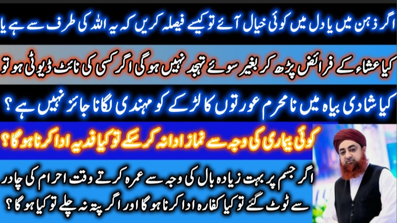 Kia Frame AYAT Ko BeWazoo Hath LS Hain |Ahkam e Shariat|Mufti Akmal | Allahu Samad Allah is Eternal