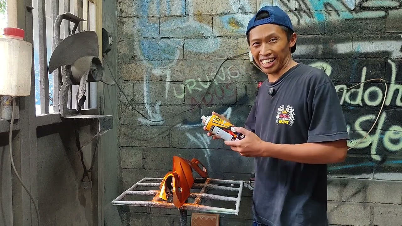 Eksperimen Warna CandyTone Orange + Clear Doff Diton Premium | Hasilnya Bikin Kaget!