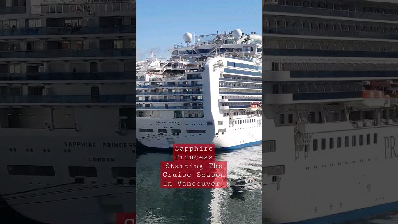 Sapphire Princess🛳 Starting the Cruise Season 