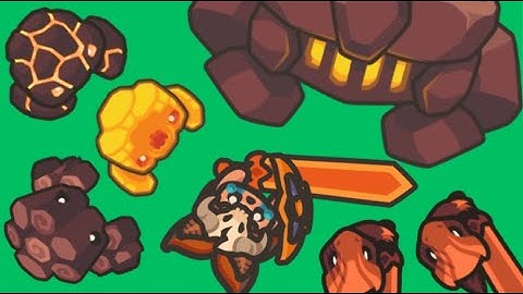 Taming.io New Update ! New volcanic boss, volcanic Golem, Mantle & Lava Golem !