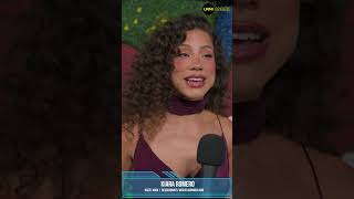 Kiara Romero on Hazel Hook in Descendants: Wicked Wonderland