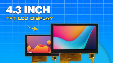 4.3 Inch IPS TFT Display | High-Resolution & Wide-Viewing Angle Panel Showcase