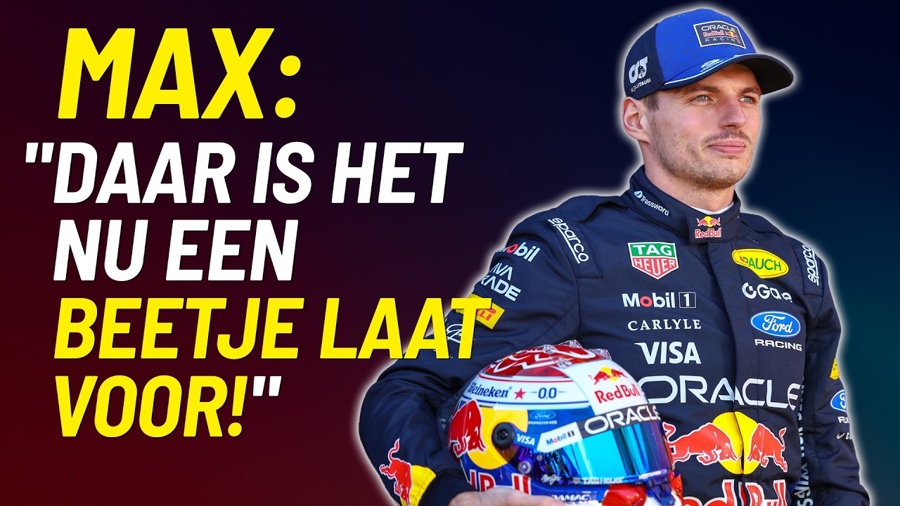 F1-update: Max Verstappen reageert op McLaren-voorstel, drama voor Aston Martin en Honda?