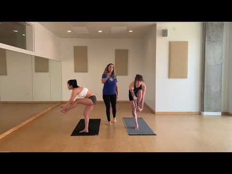 Hot Yoga Tutorial: Standing Hand to Knee Pose (Original Hot Yoga style)