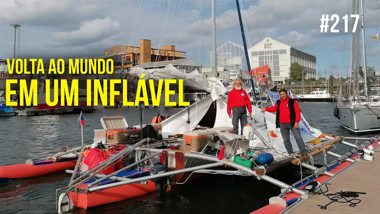 A volta ao mundo em um veleiro inflável russo | #SAL #217
